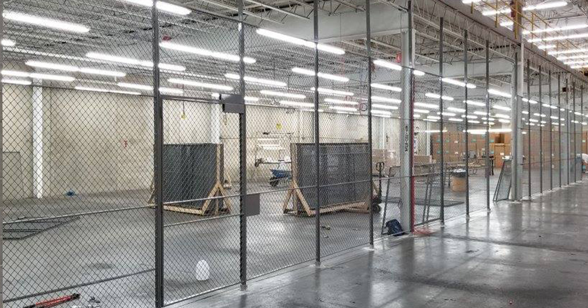 commercial security fence