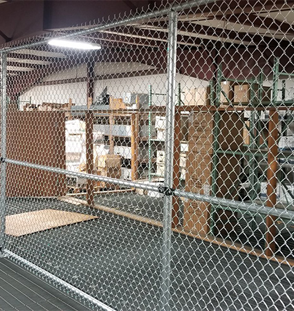 industrial security fence