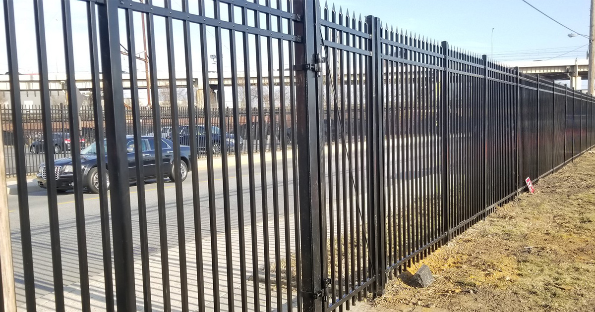 industrial fence aluminum