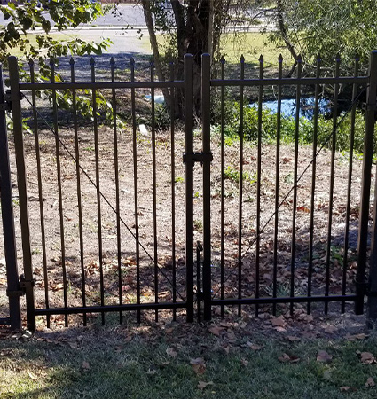 residential picket fence